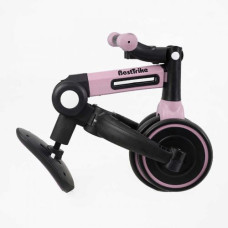 Велосипед 3-х колесный BS-11402 Best Trike колеса EVA переднее 8'', заднее 6'', нейлоновая рама, трансформируется в велобег, подсветка, в коробке