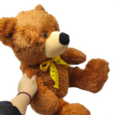 М'яка іграшка "Ведмедик Тедді" 50 см (КОРИЧНЕВИЙ)