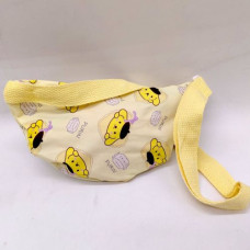 Сумочка-бананка з м`якою іграшкою-піном "Sanrio" Pompompurin ЖОВТА Сумочка-бананка з м`якою іграшкою-піном "Sanrio" Pompompurin ЖОВТА