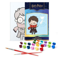 Набір для розпису по номерах для дітей WB "Harry Potter: Милий Патронус" 25х25см Набір для розпису по номерах для дітей WB "Harry Potter: Милий Патронус" 25х25см