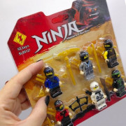 Фігурка мультгероїв "Ninja" 6 фігурок на планшетці 18*17,2см