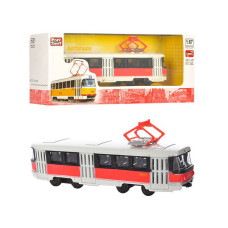 Игрушечная модель Трамвай PLAY SMART 6411 инерционный (6411D)