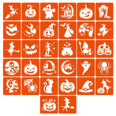 Набор трафаретов для био-тату 