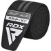 Бинты на колени KR11 GYM Knee Wrap RDX Inc Limited WAH-KR11BG, Black/Grey