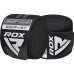 Бинты на колени KR11 GYM Knee Wrap RDX Inc Limited WAH-KR11BG, Black/Grey
