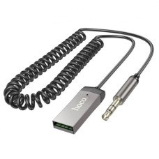 Ресивер Bluetooth HOCO E78 Benefit car AUX BT receiver с кабелем 1.2m, BT5.3, 3.5mm