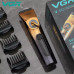 Машинка для стрижки VGR V-663 Аккумуляторная с дисплеем и регулировкой длины 0.5-19 мм Машинка для стрижки VGR V-663 Аккумуляторная с дисплеем и регулировкой длины 0.5-19 мм