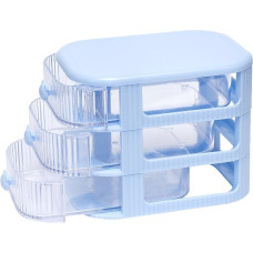 Органайзер настольный WXS-3,3 отделения (Blue) Органайзер настольный WXS-3,3 отделения (Blue)