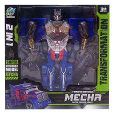 Машинка-трансформер «Transforming Mecha» 168-22 (Синий)