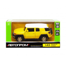 Машинка "Toyota FJ Cruiser" из серии "Автопром", желтый