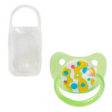 Пустышка силиконовая, салатовая