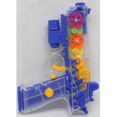 Пистолет прозрачный со светом "Gear Gun"