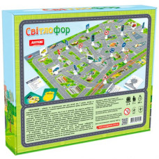 Обучающая настольная игра "Светофор" (укр)