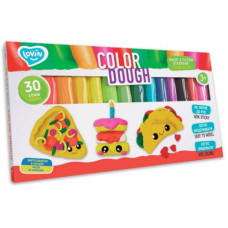 Набор теста для лепки "Color Dough" (30 шт)