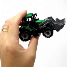 Трактор з ВИСОКИМ ПРИЧЕПОМ (довжина - 21 см) Трактор з ВИСОКИМ ПРИЧЕПОМ (довжина - 21 см)