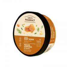 Green Pharmacy скраб д/тела 200мл сахарный Мед манука и оливковое масло