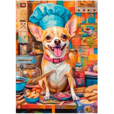 Пазлы "Собака-повар" 70 элементов