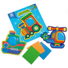 Набор для творчества (мягкая мозаика) "Транспорт"