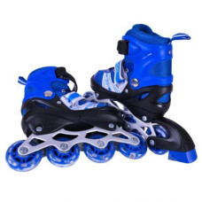 Роликові ковзани розмір L (38-41) колеса PVC (СИНІ)