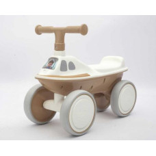 Велобег JOY 4-х колесный (колеса PU, рама пластик, озвучивание и подсветка, в коробке)