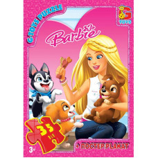 Пазлы из серии "Barbie", 35 элементов, GP-BA017 Пазлы из серии "Barbie", 35 элементов, GP-BA017