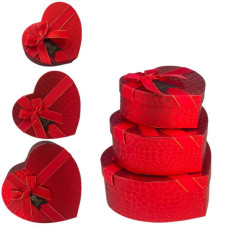 Набір подарункових коробок "Серця", MA25-833-3 Набір подарункових коробок "Серця", MA25-833-3