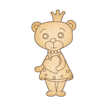 Заготовка броши для раскрашивания 