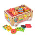 Деревянная игрушка Центр развивающий MD 0893 сортер, фигурки сладости Деревянная игрушка Центр развивающий MD 0893 сортер, фигурки сладости
