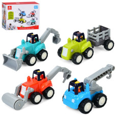 Набор детских инерционных машинок 