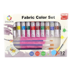 Набор карасок для одежды Dozen DSCN0680, 12 мл 12 шт