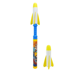 Развлекательная Запускалка с ракетами JZ7904(Blue) 61 см, 2 ракеты