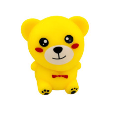 Детская антистресс-игрушка Яркий Мишка sa1673(Yellow) 6 см