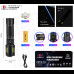 Фонарь ручной FLUORESCENCE BL-611-TG, индикация заряда, 1x26650/3xAAA, ЗУ Type-C, zoom