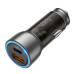 Автомобильное зарядное устройство 43W, PD25W+QC3,0, Hoco NZ8 / АЗУ-адаптер с подсветкой