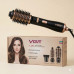 Электрическая фен-щетка стайлер для укладки волос 1000Вт 3 режима VGR V-496 Черный 3 насадки Электрическая фен-щетка стайлер для укладки волос 1000Вт 3 режима VGR V-496 Черный 3 насадки