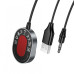 Аудио ресивер HOCO E150 Path car AUX Bluetooth receiver с кабелем (BT5.4, 1.5m)