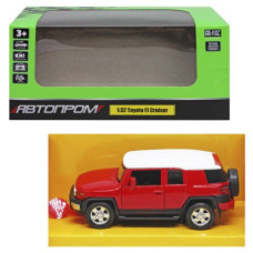 Машинка "Автопром: Toyota FJ Cruiser", красная Машинка "Автопром: Toyota FJ Cruiser", красная