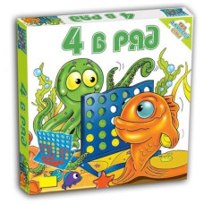 Детская настольная игра "4 в ряд" (укр)