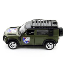 Машинка металлическая из серии "Шевроны Героев" - Land Rover Defender 110 - "25 ОПДБР"