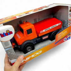Машинка пластикова "Снігоочисний автомобіль Unimog"