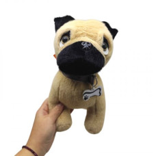 Мягкая игрушка Мопс стоячий 30 см