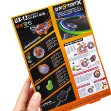 Бейблейд (запускник, металлическая накладка)