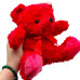 МЯГКАЯ ИГРУШКА ЦВЕТНОЙ МИШКА 20 СМ (КРАСНЫЙ)