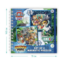 Магнитный пазл «Лапы джунглей», 2 в 1 (25 и 20 пазлов), Щенячий патруль / Paw Patrol Магнитный пазл «Лапы джунглей», 2 в 1 (25 и 20 пазлов), Щенячий патруль / Paw Patrol