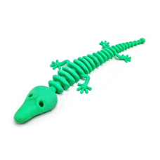 УЦЕНКА!!! Ящерица антистресс MS3656(Green)-UC 20 см