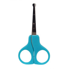 Ножницы маникюрные безопасные MGZ-0715(Torquoise) бирюзовый Ножницы маникюрные безопасные MGZ-0715(Torquoise) бирюзовый