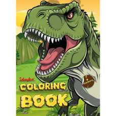 Детская раскраска со стикерами 