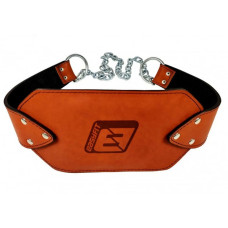 Пояс для отягощений EasyFit EF-DBC-200-BR кожа, до 200 кг, коричневый Пояс для отягощений EasyFit EF-DBC-200-BR кожа, до 200 кг, коричневый