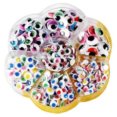 Декоративные глазки для творчества RESTEC, разных размеров