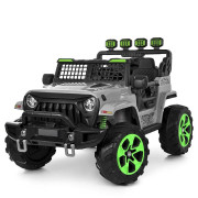 Детский электромобиль Джип M 6380EBLR-11(24V) до 30 кг, серый